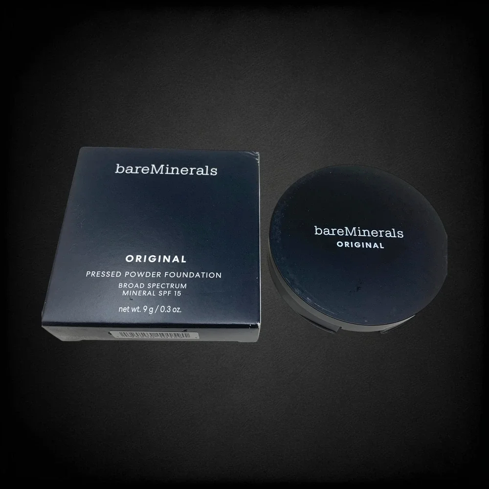 New bareMinerals ORIGINAL Talc-Free Pressed Powder Foundation Neutral Tan 21 SPF